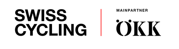 Swiss Cycling und ÖKK Partnerlogos